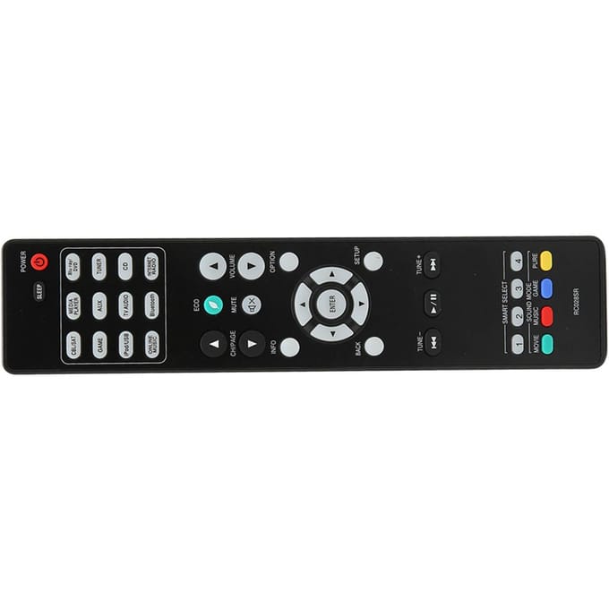 Vervangende Afstandsbediening Ergonomische Vervangende Afstandsbediening voor Marantz NR1506 AV Surround Receiver black