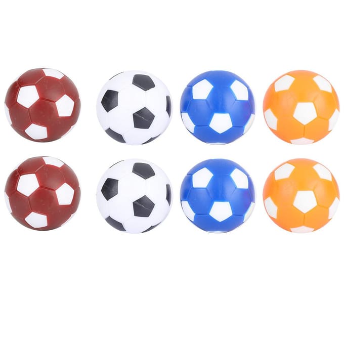 8 STKS Mini Kleurrijke Tafelvoetbal Voetballen Vervangballen Tafelspelbal 36mm blue