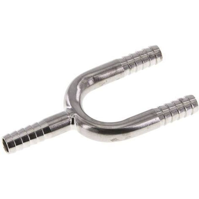 6 mm RVS 1.4301 Y-Slangkoppeling