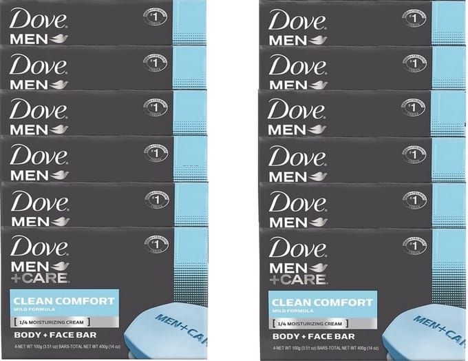 Dove Zeep - Clean Comfort - 12 x 100 Gram