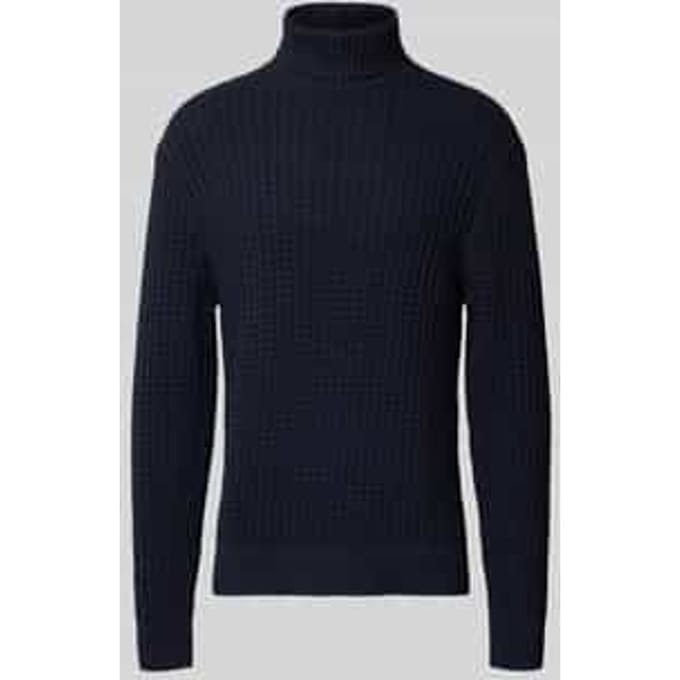 Regular fit coltrui in wafelstructuur, model 'TOM'