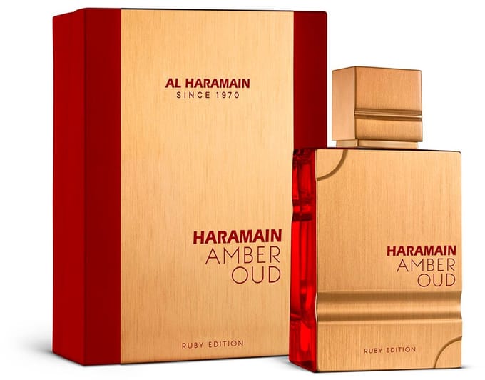 Al Haramain Amber Oud Ruby(u)edp Sp 6.7oz(li Free)with Atomizer