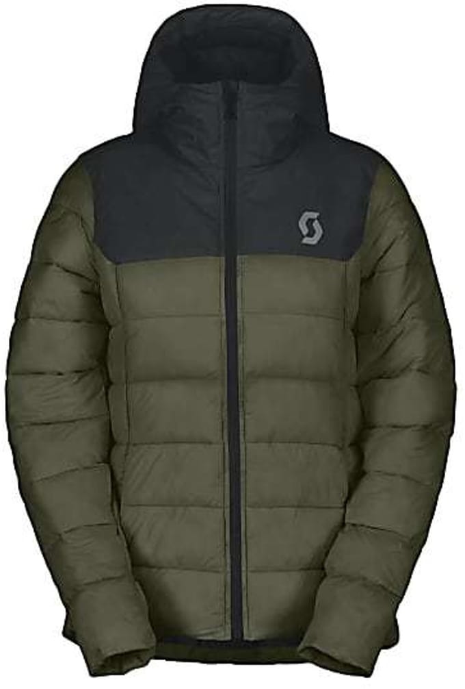 Scott Insuloft Warm outdoorjas - zwart/groen - maat M
