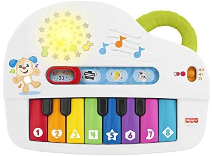 Oplichtende Speelgoedpiano met Geluiden voor Baby's