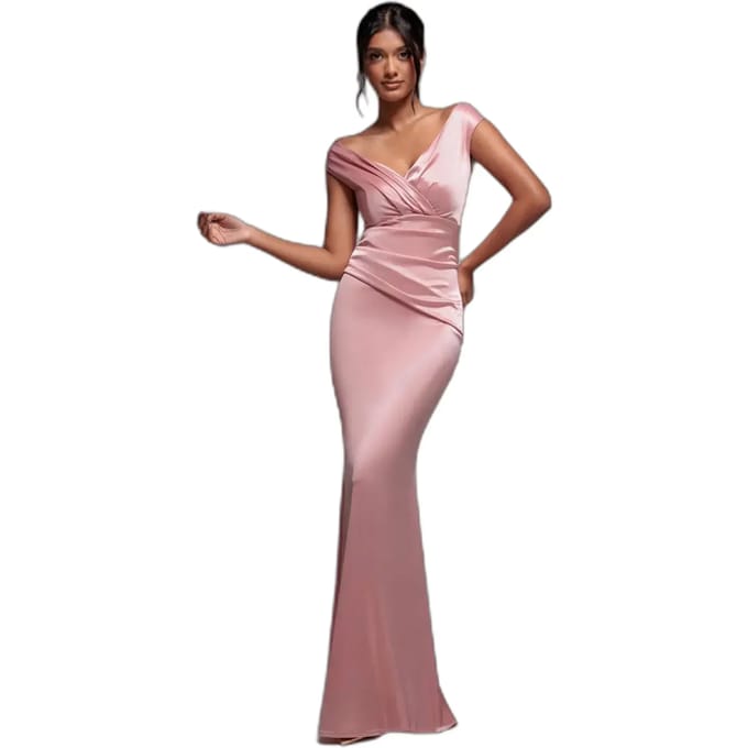 Strakke damesjurk Goddiva Off The Shoulder