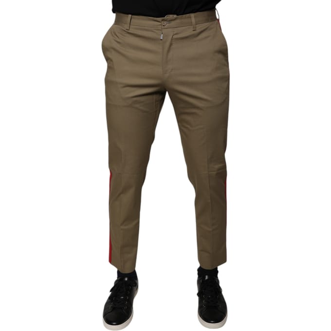 Casual Broeken Slim Fit Zijstreepdempants