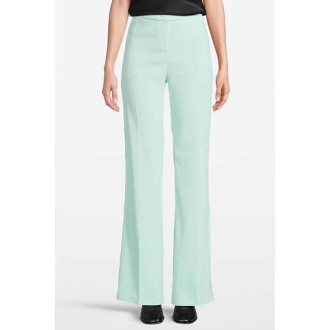PINKO Hulka Trouser Light Blue Glass Größe: 38 | Ausgestellte Hosen Outlet | Damen | Blau
