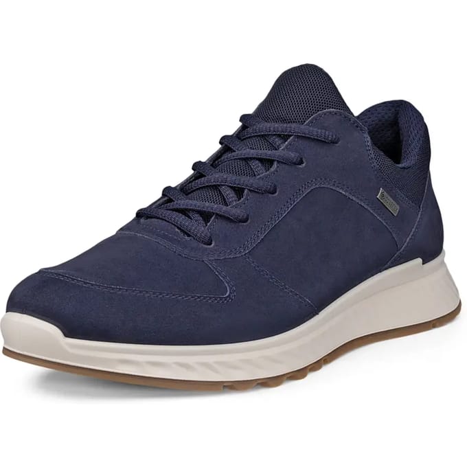 Ecco Exostride W sneakers blauw Leer - Dames