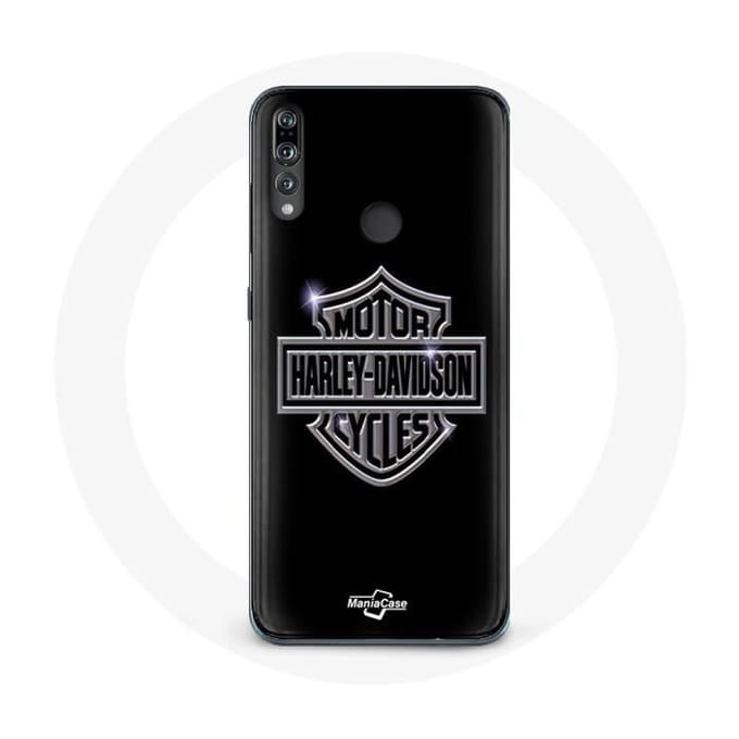 Coque pour Huawei P30 Lite - Harley Davidson - Logo - Souple - Noir - Protection