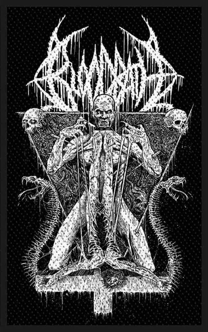 Bloodbath - Morbid Antichrist Patch - Zwart