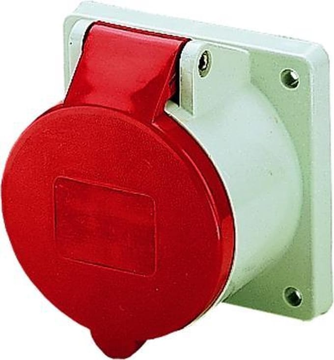 Mennekes CEE-contactdoos, aanbouw