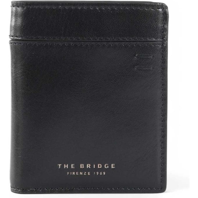 Portemonnee De brug Giulio Man Zwart leer - 01421401-7R