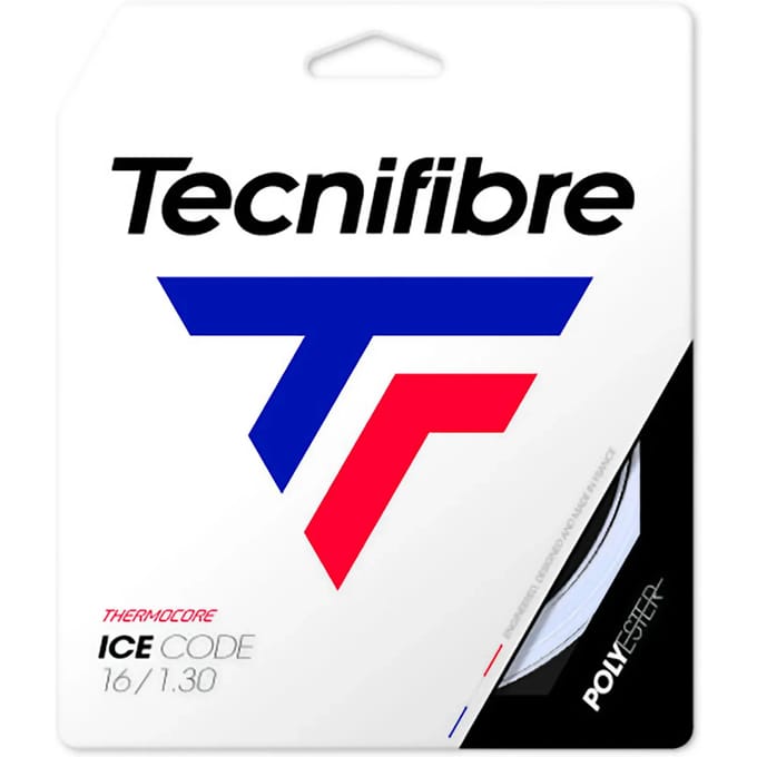 Tecnifibre Ice Code Tennissnaarset Wit 1,30 mm
