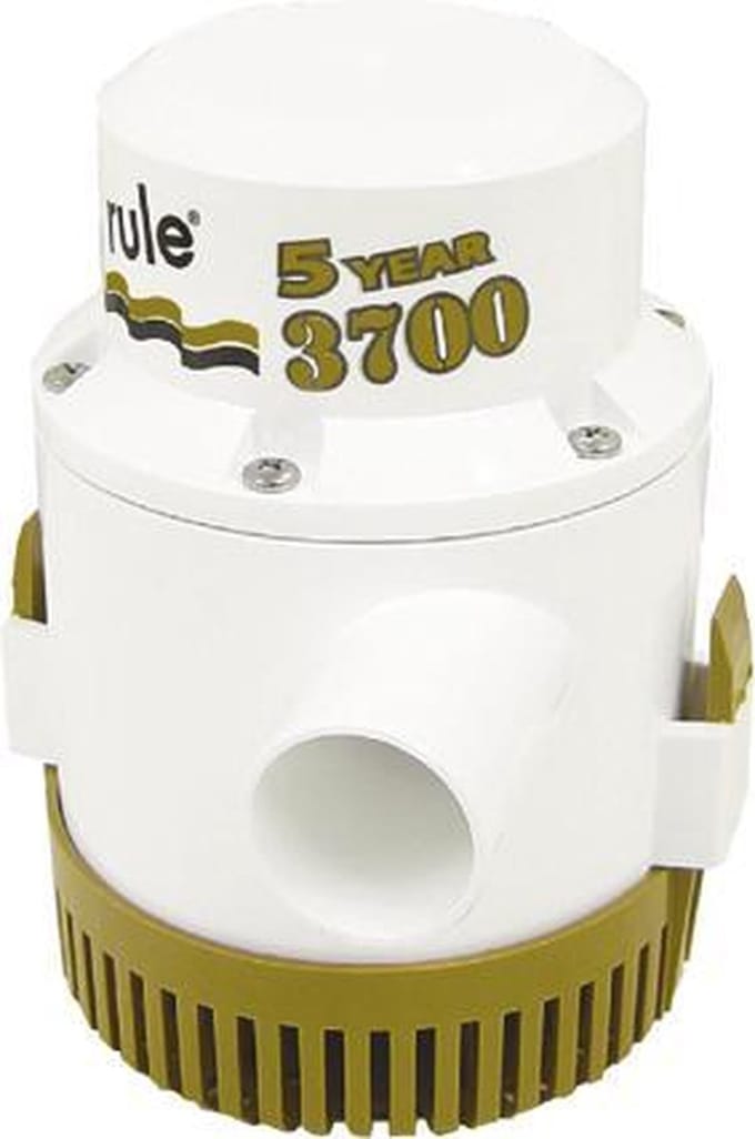 Rule 3700 Bilgepomp 12 Volt - Gold Series