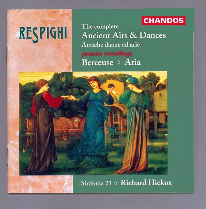 Sinfonia 21 - Respighi: Ancient Airs & Dances (CD)
