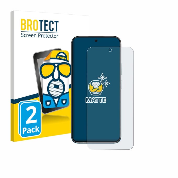 BROTECT - Screenprotector voor realme Narzo 90X - Folie Beschermfolie matte 2 Stuks
