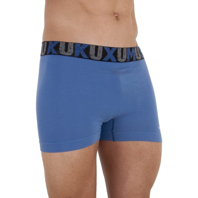 Bedrukte boxer met elastische tailleband 98752 man