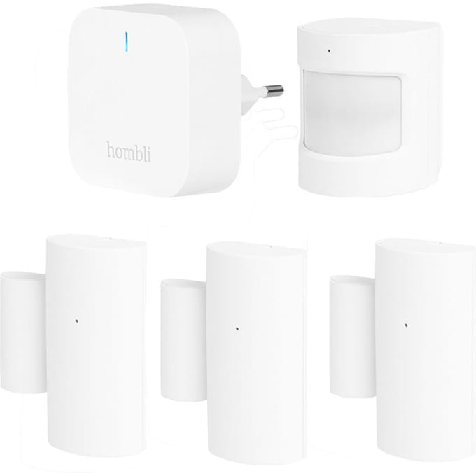 Hombli Smart Bluetooth Sensor Kit 1x Bluetooth Bridge 1x Contactsensor 1x Bewegingssensor