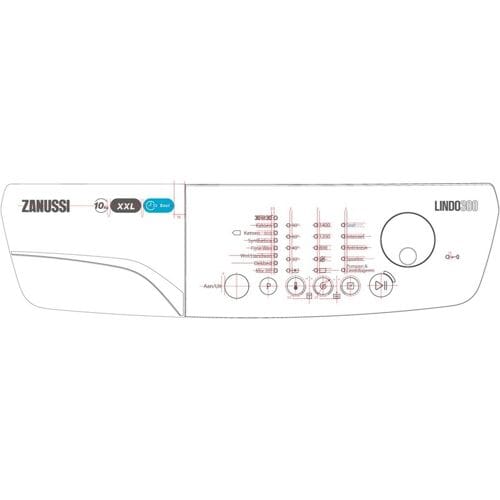 AEG controlepaneel, wit, Zanussi, NL 140108574033
