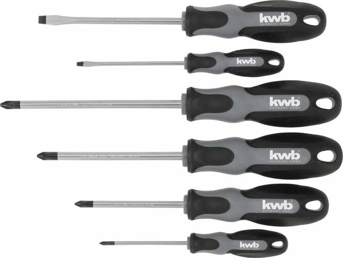 KWB Schroevendraaier set 6-delig 141199