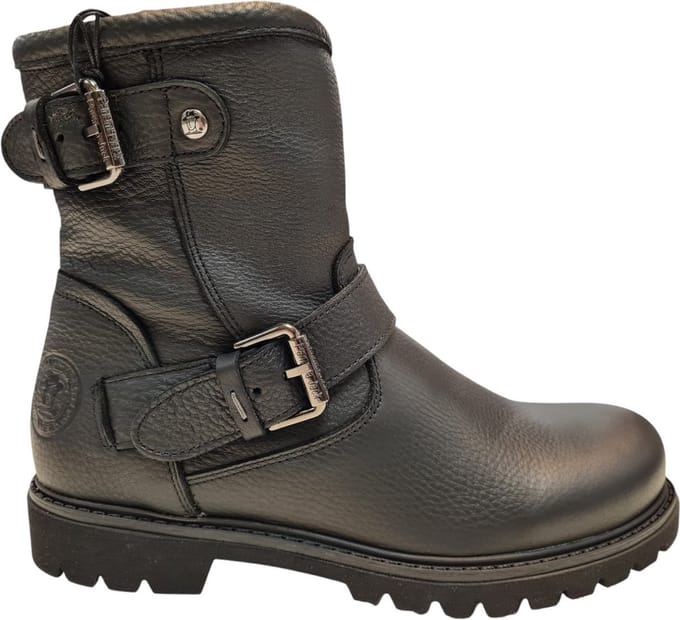 Panama Jack Felina Igloo B18 nap gra Black Dames Laarzen - Zwart - 37