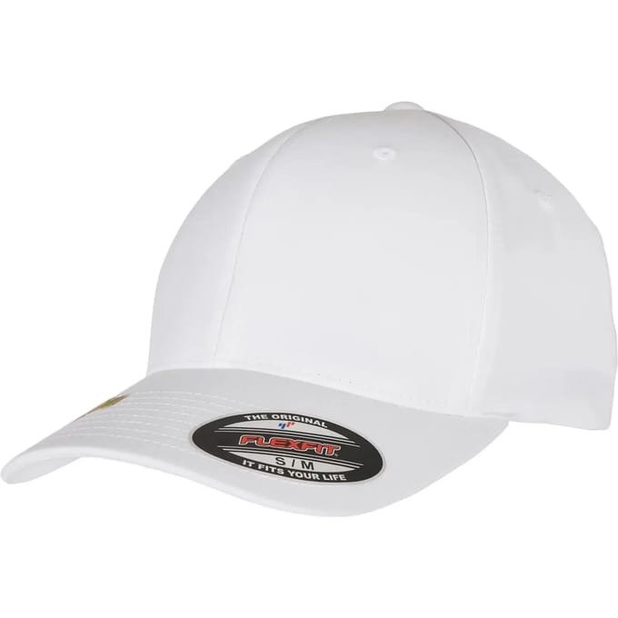 Urban Classics - Recycled Polyester Flexfit pet - S/M - Wit