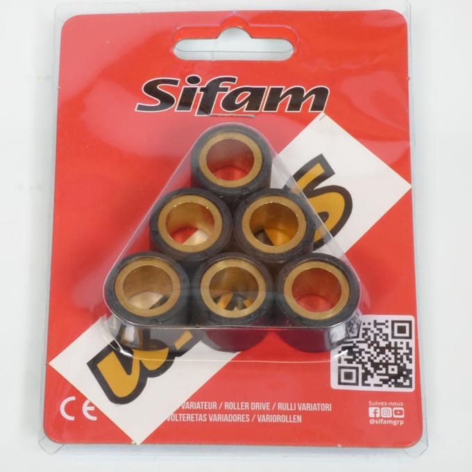 Galet rouleau de variateur Sifam pour Scooter Sym 125 JOYMAX Z+ 2021 à 2024 Neuf