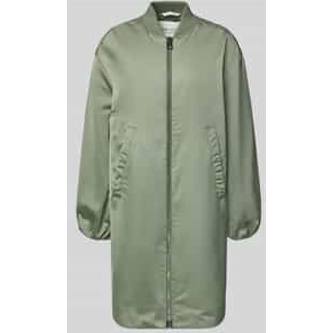 regular fit blouson-lange jas met college-kraag