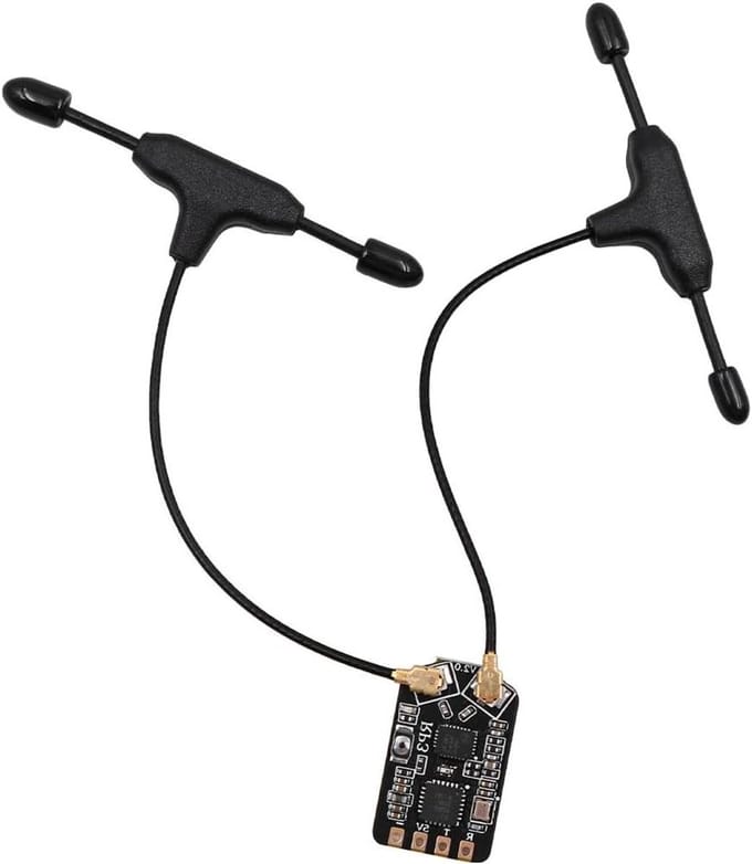 ExpressLRS 2,4 GHz Nano-ontvanger met Long Range Low Latency voor FPV Micro Drone, Racing Drone en Quadcopter