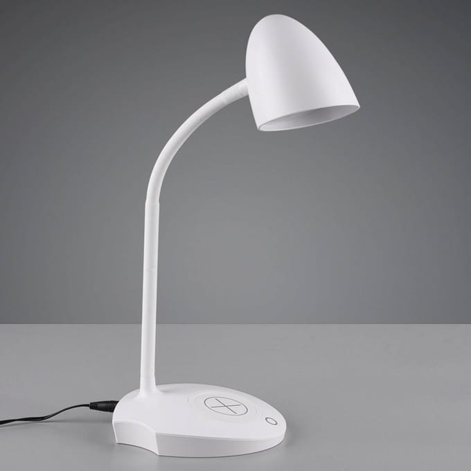 Reality Leuchten LED tafellamp Load, inductief laadstation, wit