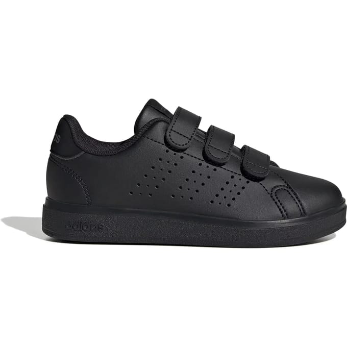 Adidas Advantage Base Peuterschoenen - Zwart - Maat 30 - Mesh/Synthetisch
