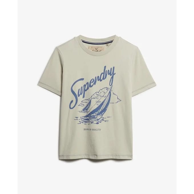 Superdry - Heritage Hamptons T-shirt - Dames - T-shirts