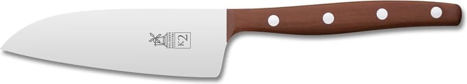 Robert Herder K2 Universeelmes - RVS - Recht - Lemmet 11 cm - Heft Pruimenhout