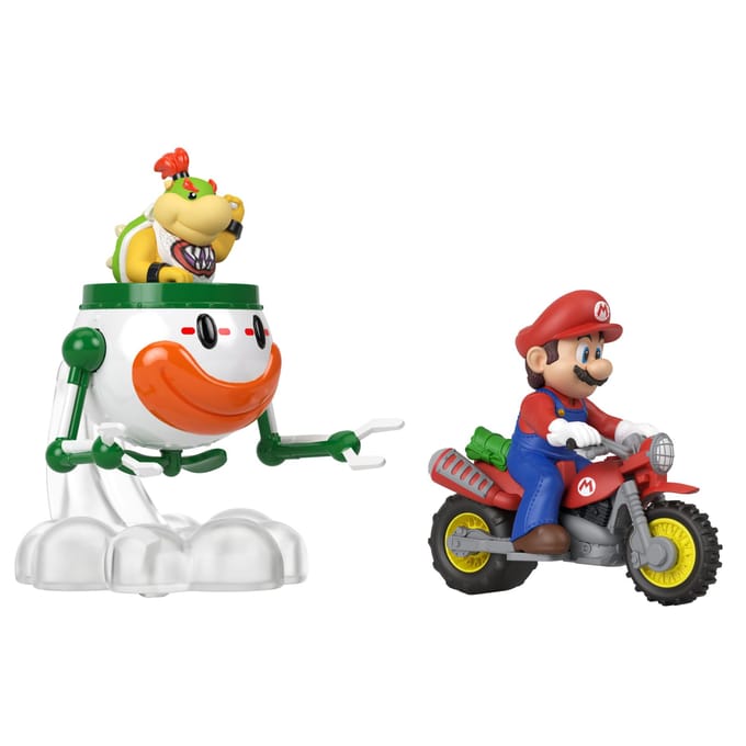 Hotwheels Mario Diecast 2-Pack Asst