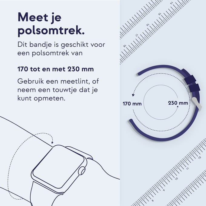 imoshion Siliconen⁺ bandje voor de Fitbit Versa 4 / 3 / Sense (2) - Turquoise