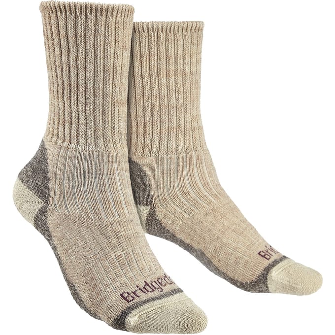 Bridgedale - Dames Wandelen Middelzware Merino Wol Sokken - Natuur