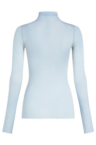 Hunkemöller super soft Turtleneck shirt met Cashmere Blauw