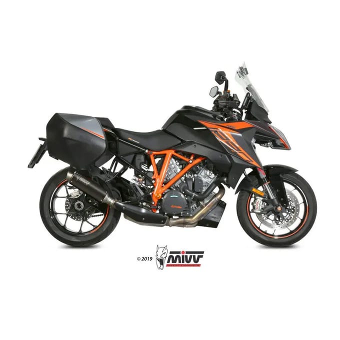 Motorfietsuitlaat demper Mivv Dakar Slip-On KTM 1290 Superduke GT