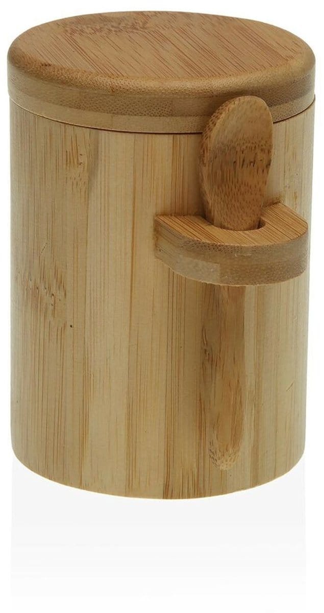 Tin Versa 7,5 x 10,3 x 10 cm Keramisch Staal Bamboe
