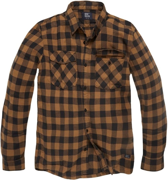 Vintage Industries Harley Heren Longsleeve - geel/zwart - L