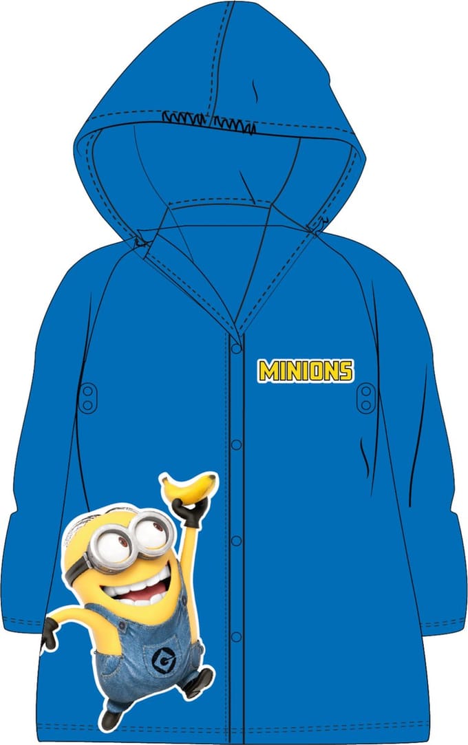 Minions Regenjas Maat 110/116