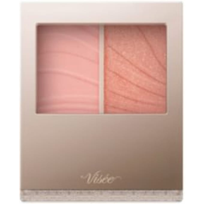 Kose - Visee Layered Fleuri Cheek PK-6 Pooy Coral