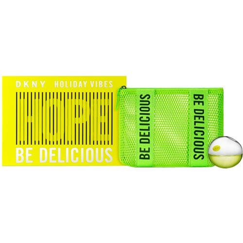 DKNY Be Delicious Women EDP 30 ml + toilettas Geschenkset