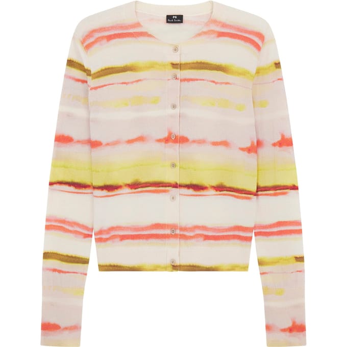 Paul Smith Womens Knitted Cardigan Button Thru Powder Pink Taglia: M | Cardigan Outlet | Donna | Rosa