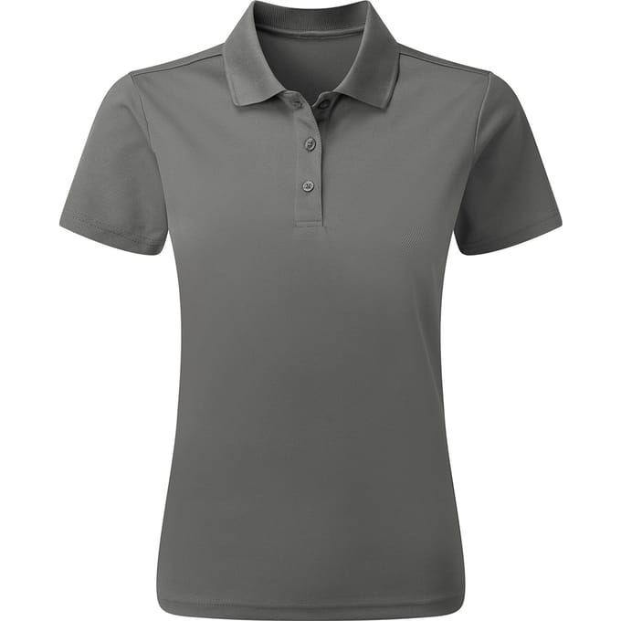 Premier Dames/Dames Duurzaam Poloshirt (Donkergrijs)
