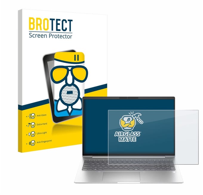 BROTECT - Screenprotector voor HP EliteBook 6 G1i 16 - Folie Beschermfolie Beschermglas matte