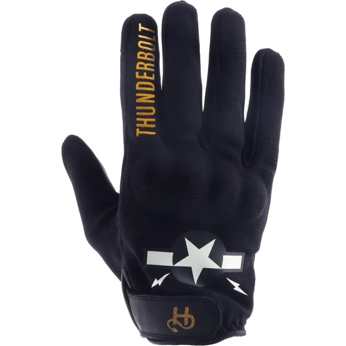 Motorcycle handschoenen zomer 4ways - leer Helstons Thunderbolt