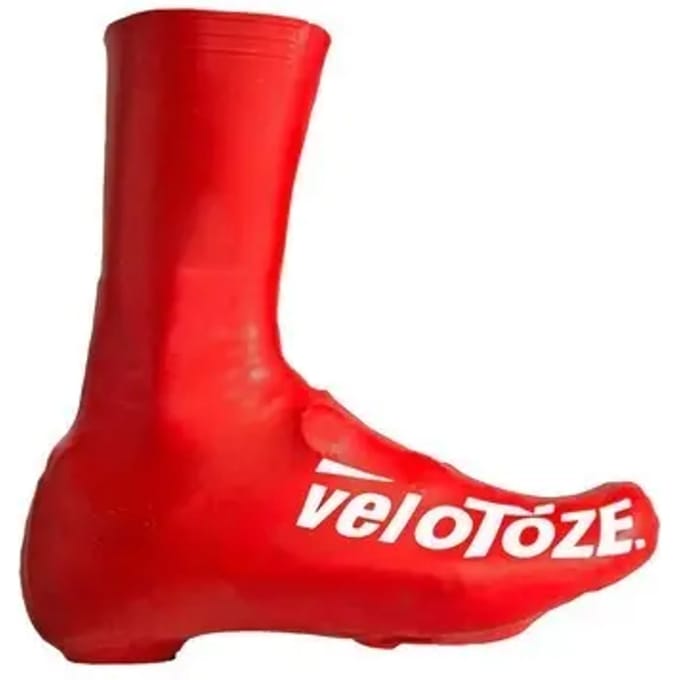 veloToze Tall Shoe Cover/Road - Red -  Medium - Overschoenen
