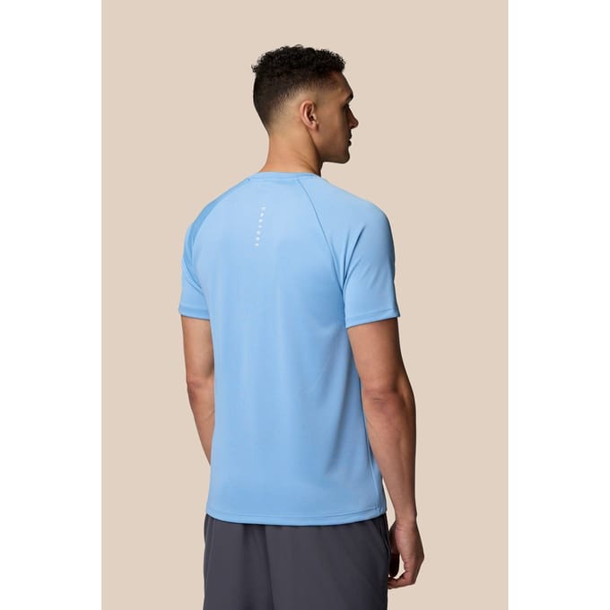 Castore Adapt Trainings T-Shirt Polyester Heren Blauw Actieve Kleding T-Shirts