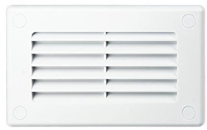 Ventilatierooster Plat Kanaal Hoekig 55 x 110 mm voor Ventilatie